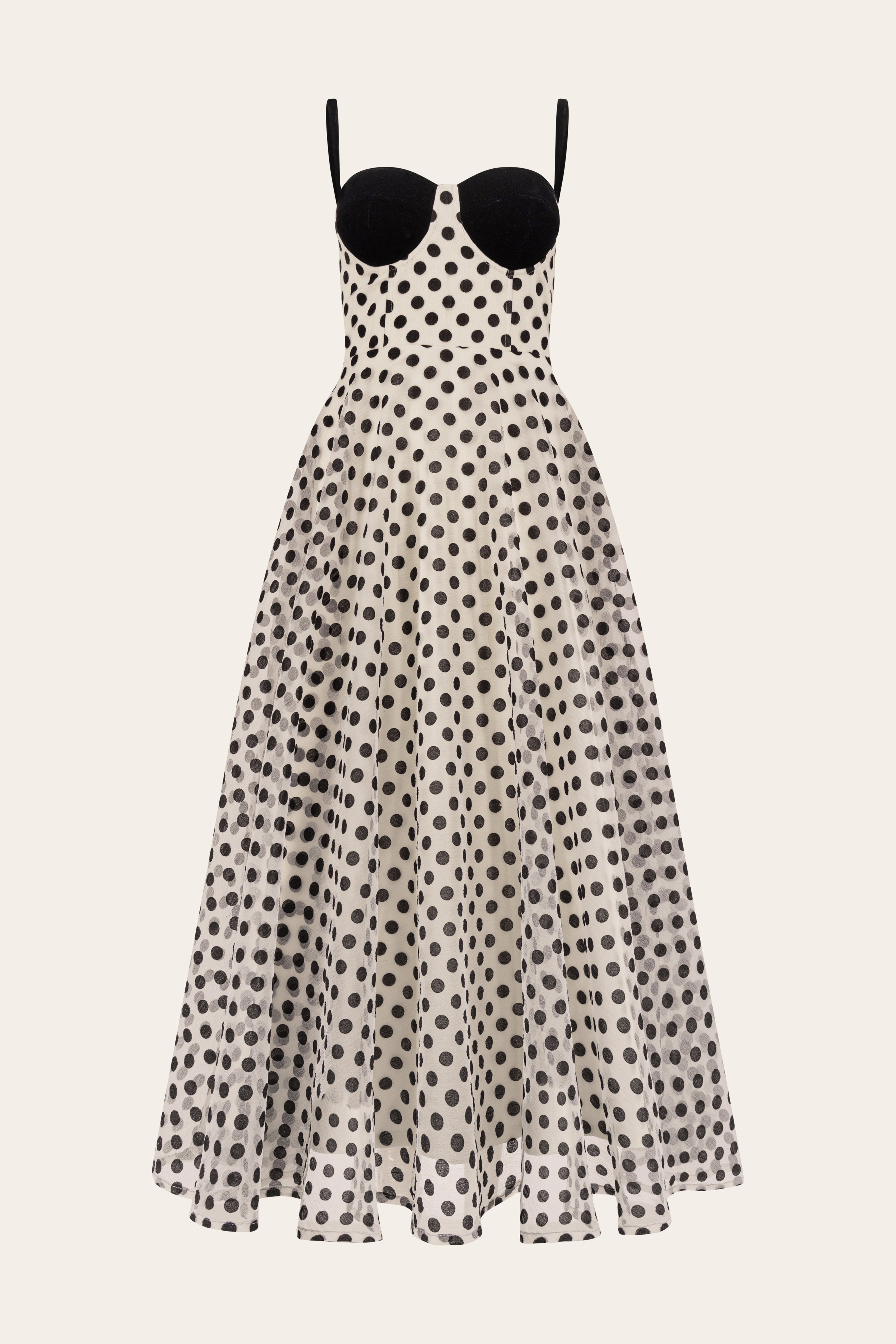 The Vivian Polka Dress