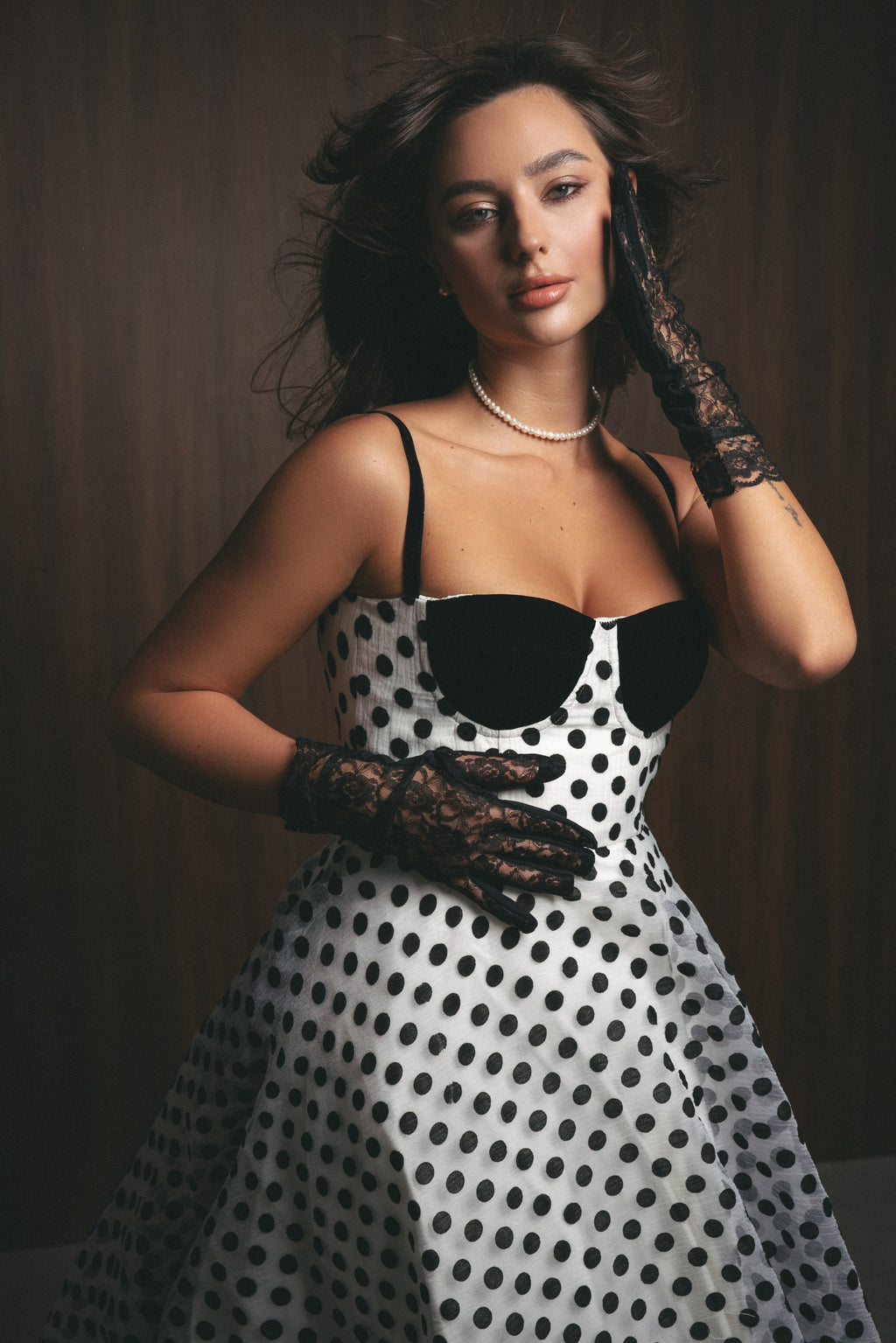 The Vivian Polka Dress