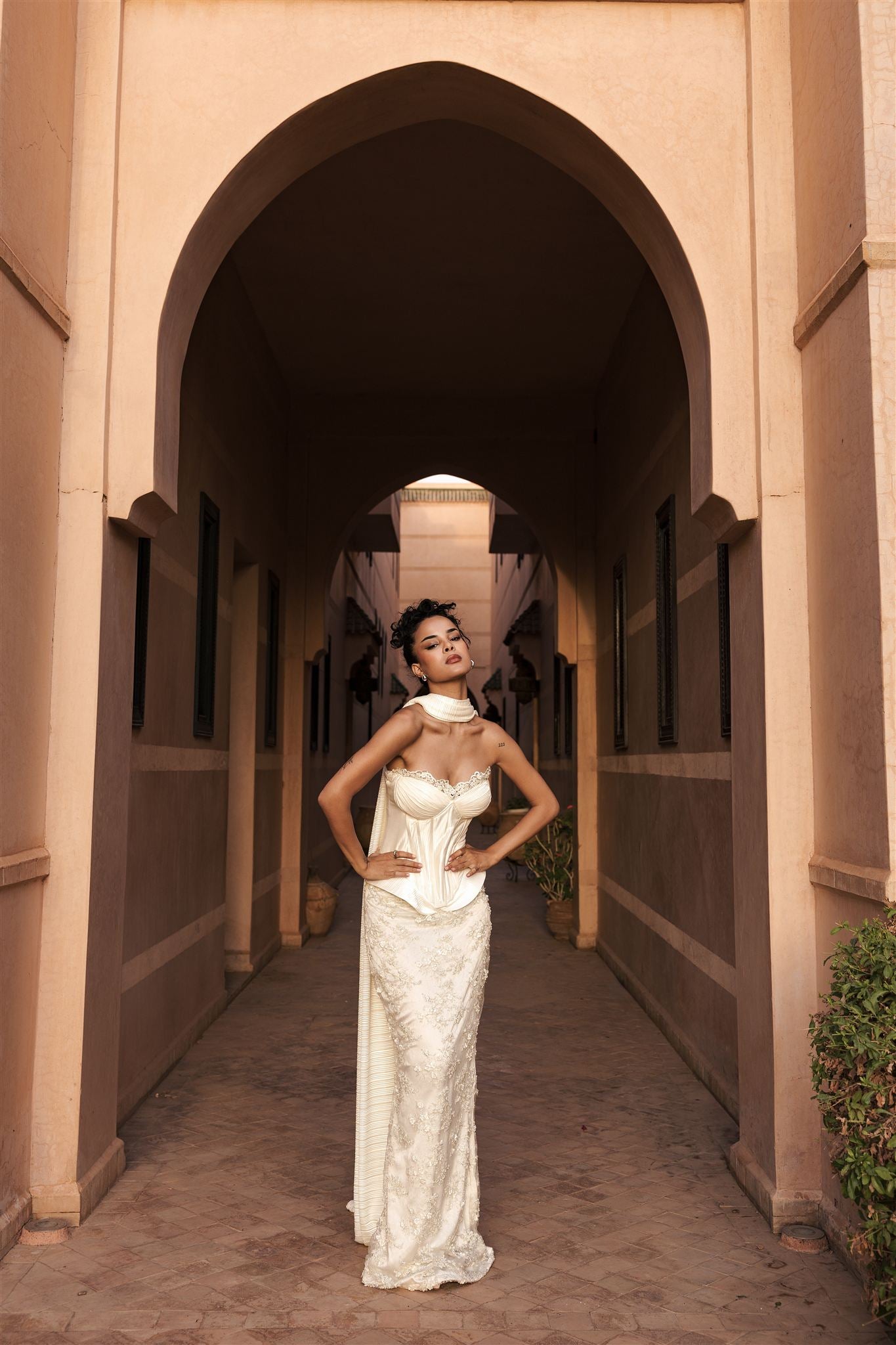 The Élysée Corset Gown